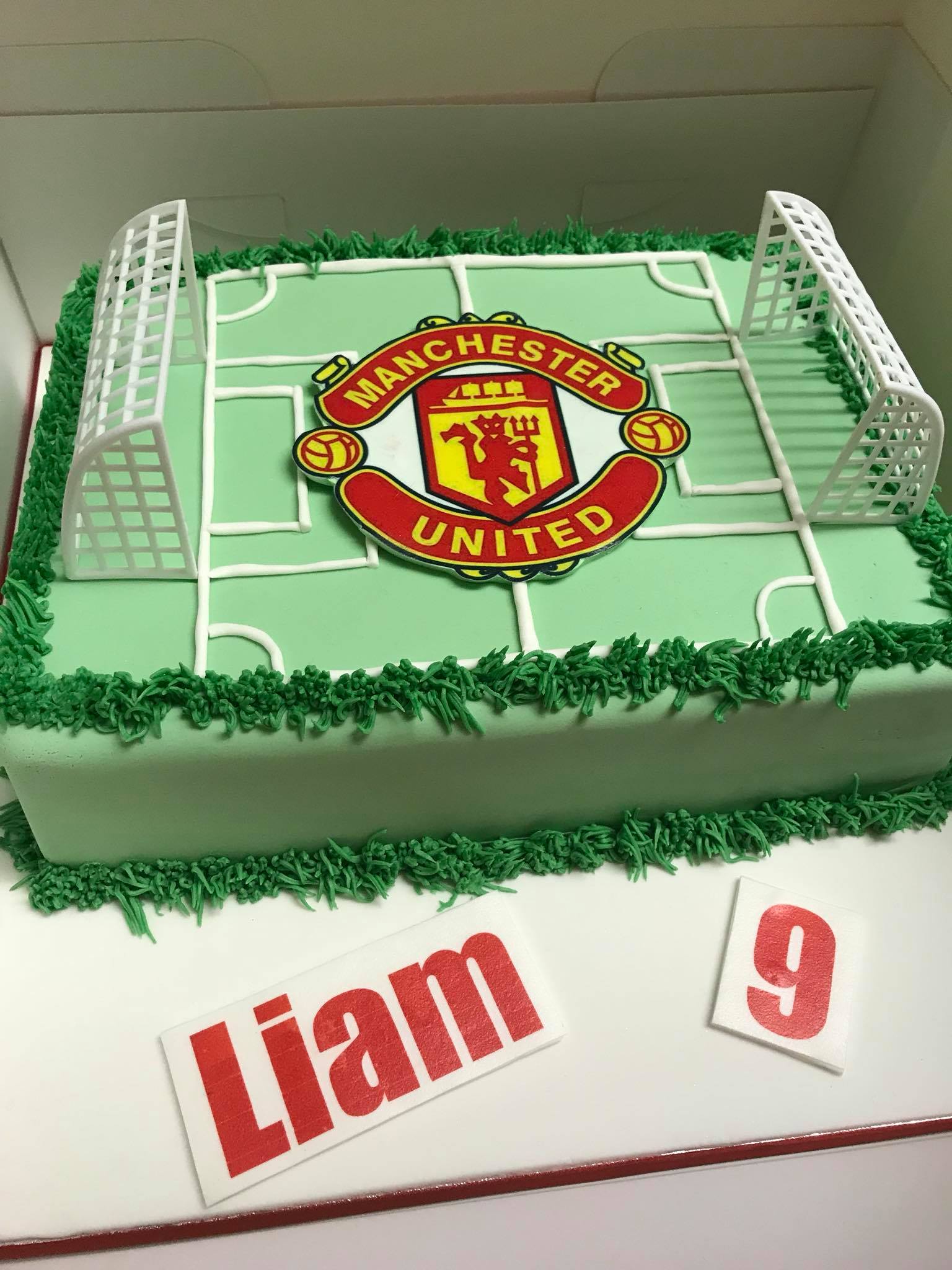 Birthday Cake Edible Image Manchester United Jersey | Flickr
